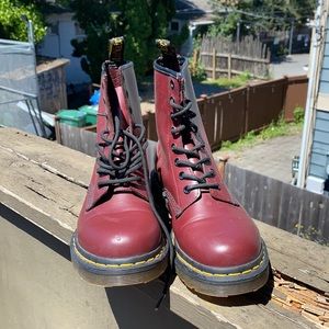 WORN ONCE Maroon Docs